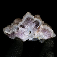 260g Natural Amethyst Quartz Cluster Crystal Geode Purple Druzy India
