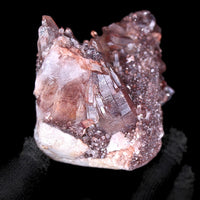Phantom Clear Quartz Cluster 436g 9x7 cm Natural Raw Healing Crystal India