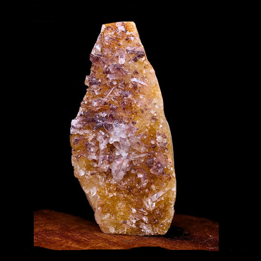 135g Phantom Quartz Crystal Cluster Rare Natural Mineral from India