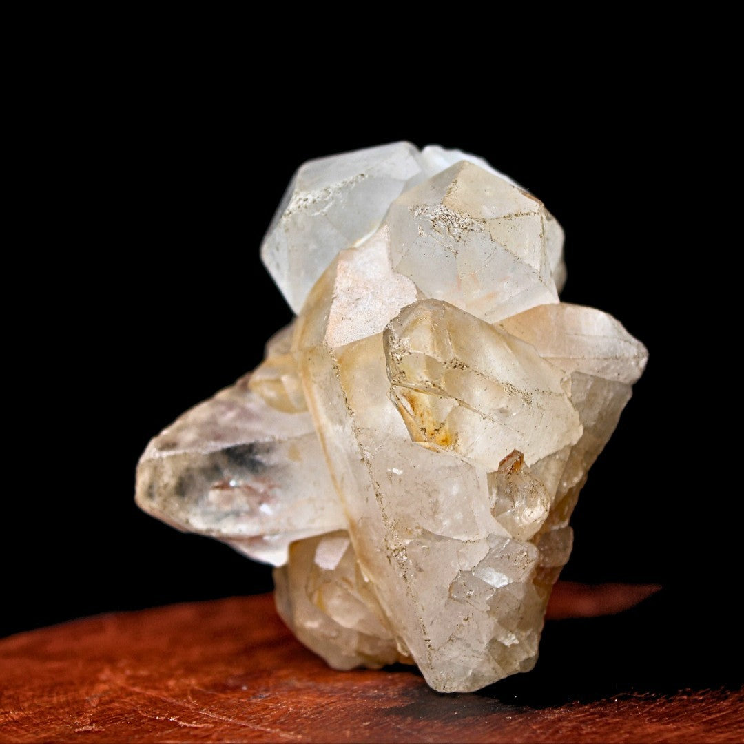 Himalayan Clear Quartz Cluster 78g Cabinet Mineral Specimen India 5x4cm