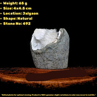 Scolecite Geode 65g Reiki Crystal for Peace Crown Chakra Healing