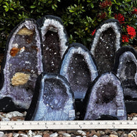 X-Large Light Purple/Gray Amethyst Cathedral, Raw Amethyst Geode, Pick a Weight