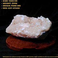 395g Apophyllite Quartz Cluster Raw Healing Crystal Stone India