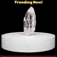 Himalayan Clear Quartz Point Wand Ethically Sourced Healing Crystal from India