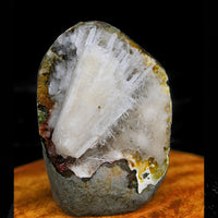 Amethyst Geode Quartz 216g Crystal Cluster for Meditation Reiki Healing Gift