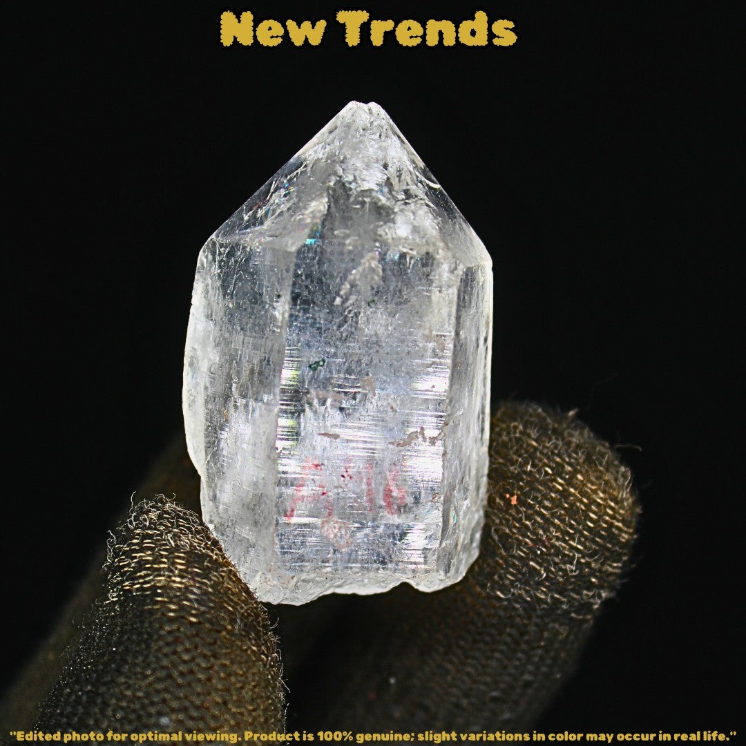 Natural Himalayan Quartz 28g Clear Crystal Cluster Mineral from India