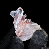 Phantom Clear Quartz Crystal 28g Rare Inclusion Mineral Specimen 4x4cm India