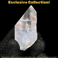 Clear Quartz Crystal 68g 6.5x3.5 cm Natural Point Collector Healing Stone