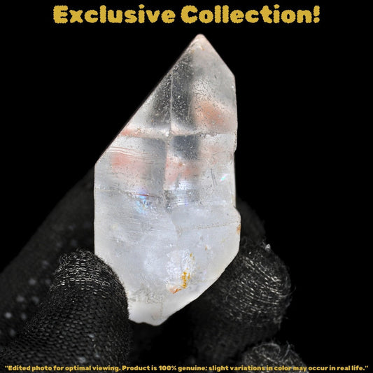 Clear Quartz Crystal 68g 6.5x3.5 cm Natural Point Collector Healing Stone