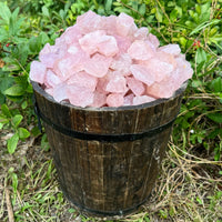 Rough Natural Rose Quartz Wholesale Bulk Lots, LARGE 2 - 3" Rose Quartz Crystals