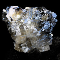 Calcite Rainbow Inclusion on Mordenite 160g Rare Indian Mineral Specimen