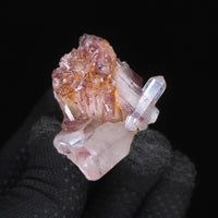Phantom Clear Quartz Cluster 66g Natural Healing Crystal 6x4 cm from India