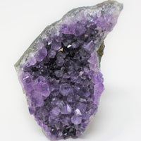Stunning LARGE Amethyst Cut Base Cluster, Crystal Quartz Geode 8 - 11 oz