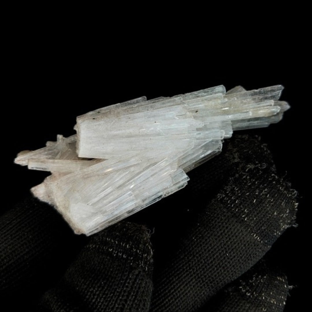 Natural Scolecite Crystal 20g White Zeolite Mineral from India