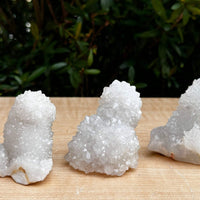 Chalcedony & Crystal Quartz Stalactite, Quartz on Chalcedony Stalactite Specimen
