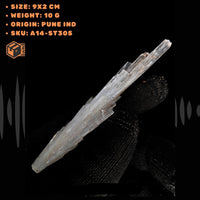 Natural Scolecite Healing Cluster 10g Raw White Crystal | Spiritual 9x2 Cm