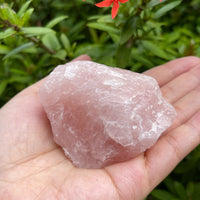 Large Rose Quartz Rough Natural Stones, 2.5"-6" Raw Rose Quartz, Pick A Weight