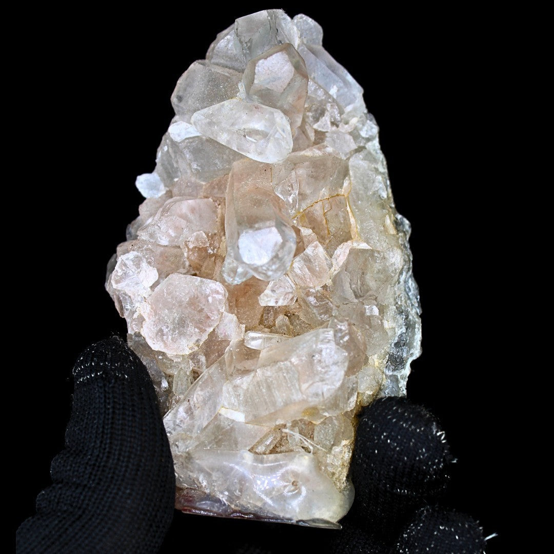 Himalayan Quartz Cluster 158g – Natural Clear Crystal 10x6 cm from India