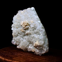 Apophyllite Heulandite Mordenite 130g Mineral Specimen Geode India 9x7.5cm