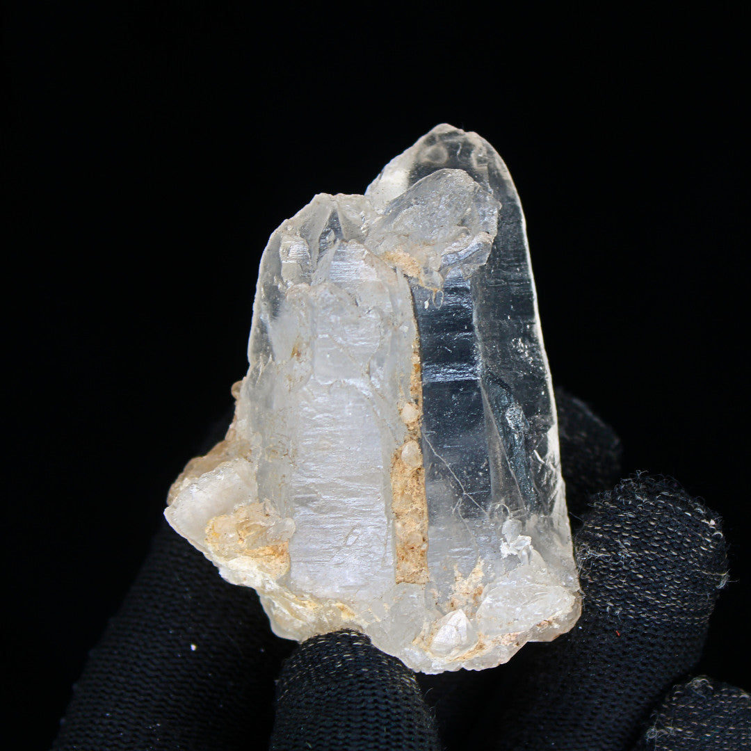 85g Himalayan Star Seed Golden Healer Quartz Clear Crystal Cluster Wand