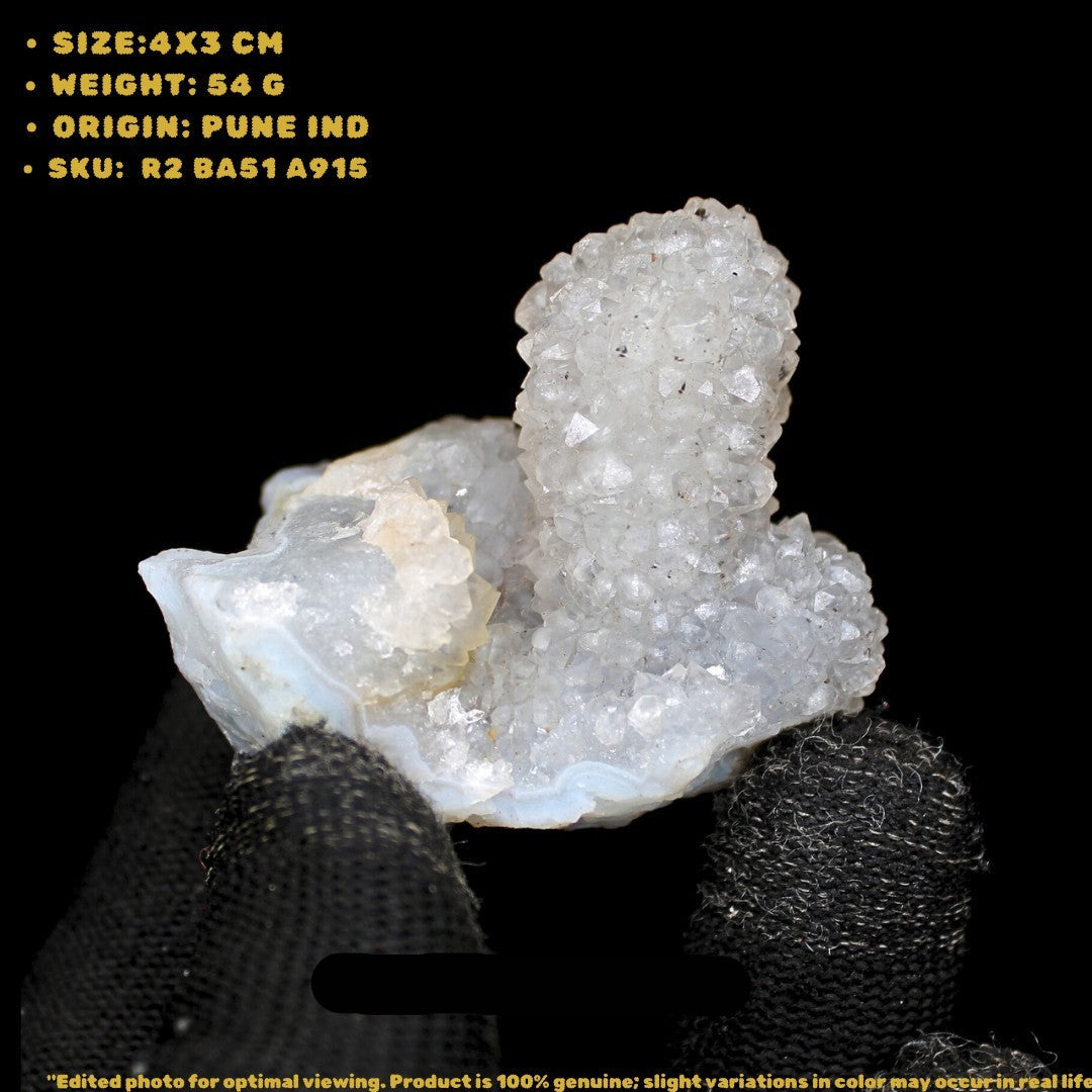 Apophyllite Crystal 54g Healing Stone for Meditation, Energy & Peace