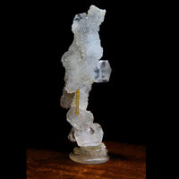 Rare Apophyllite Cluster 8x3cm 166g Perfect Shiny Tower Matrix Mineral Specimen