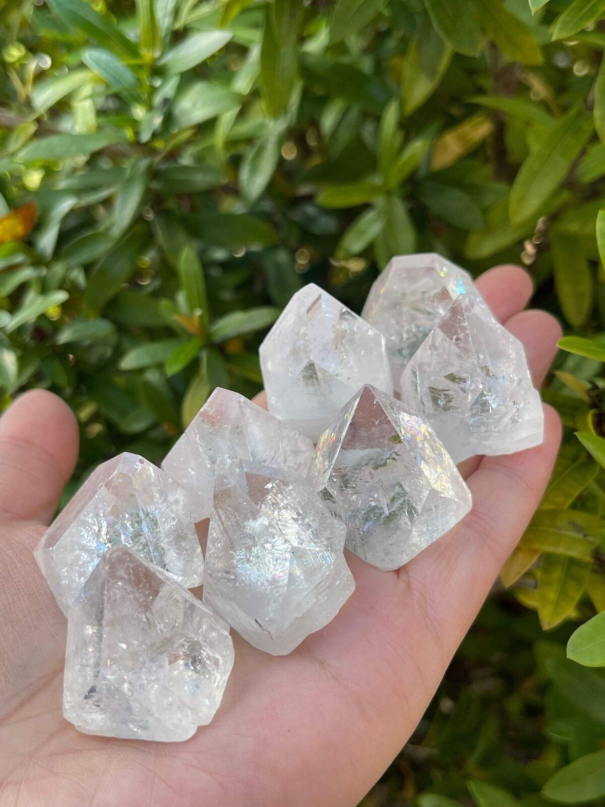 Large Apophyllite Tips & Points – Natural Apophyllite Pyramids Small - large (3g - 90g)