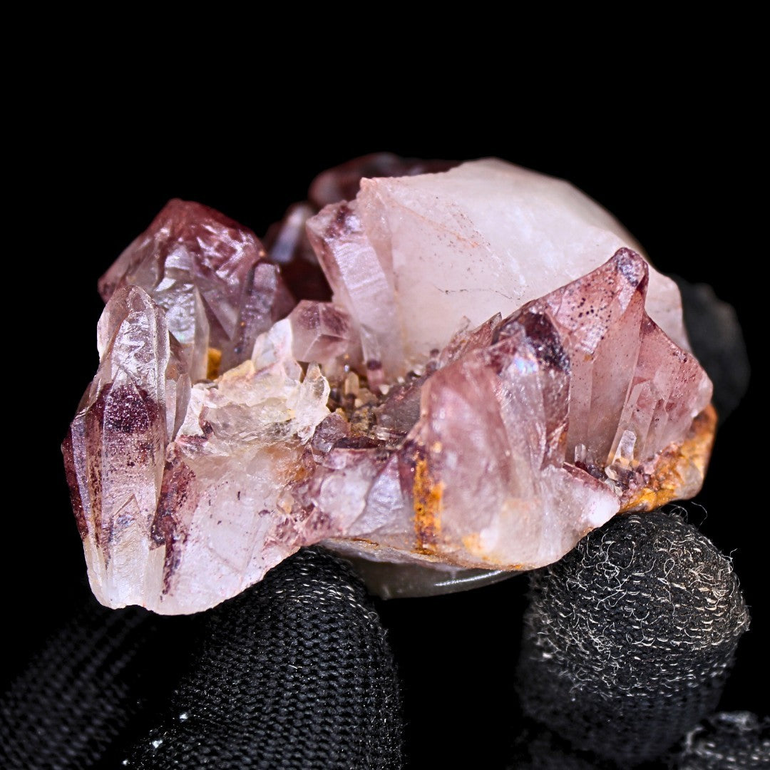 Phantom Quartz Crystal Cluster 120g 7x5 cm Natural Clear Healing Mineral India