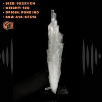 12g Natural Scolecite Cluster Healing Energy Crystal Ideal for Meditation