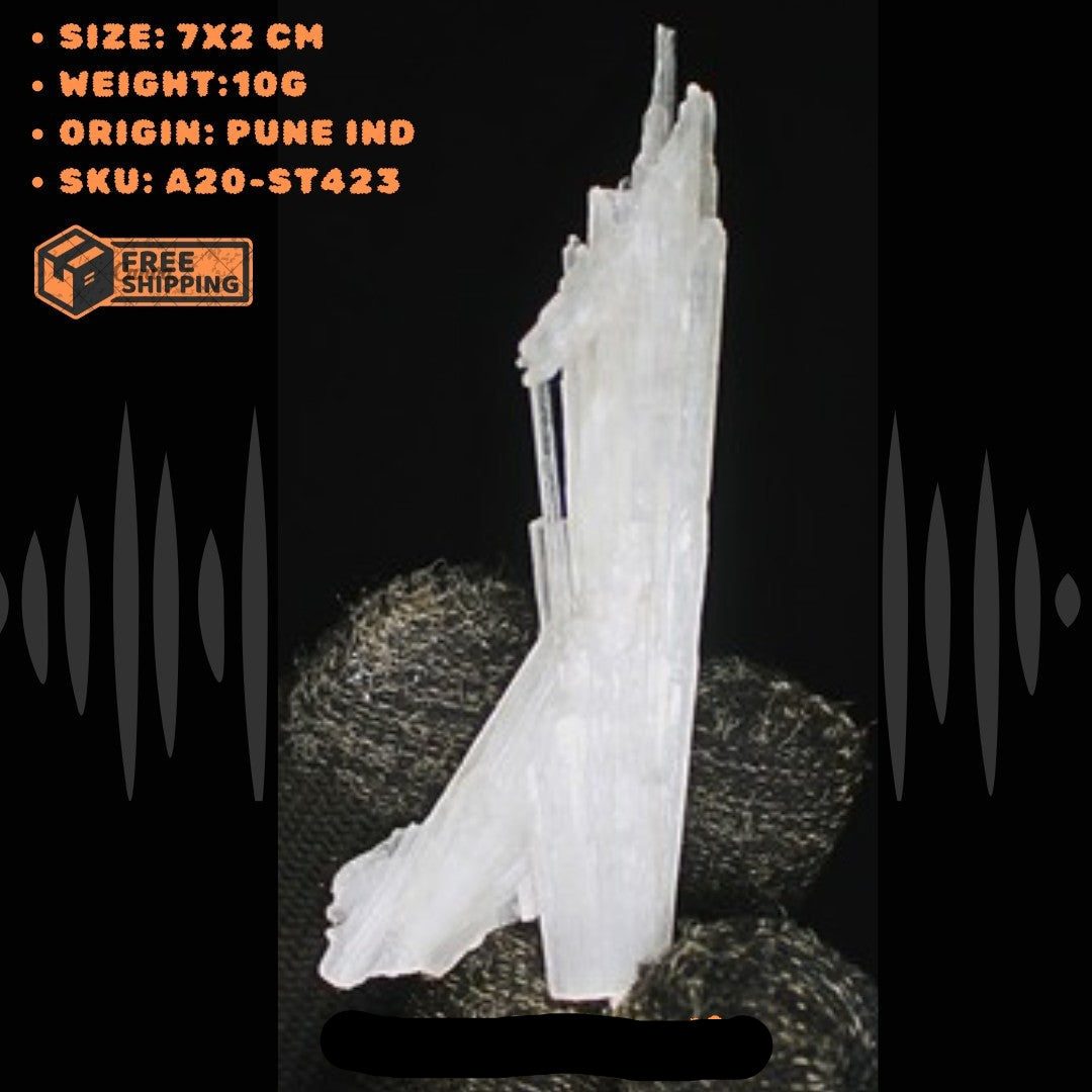 Raw Scolecite Healing Stone 10g Natural Crystal Cluster Reiki Chakra Specimen