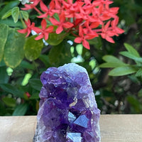 Small Uruguayan Deep Purple Amethyst Cluster, Amethyst Geode, Wholesale Bulk Lot