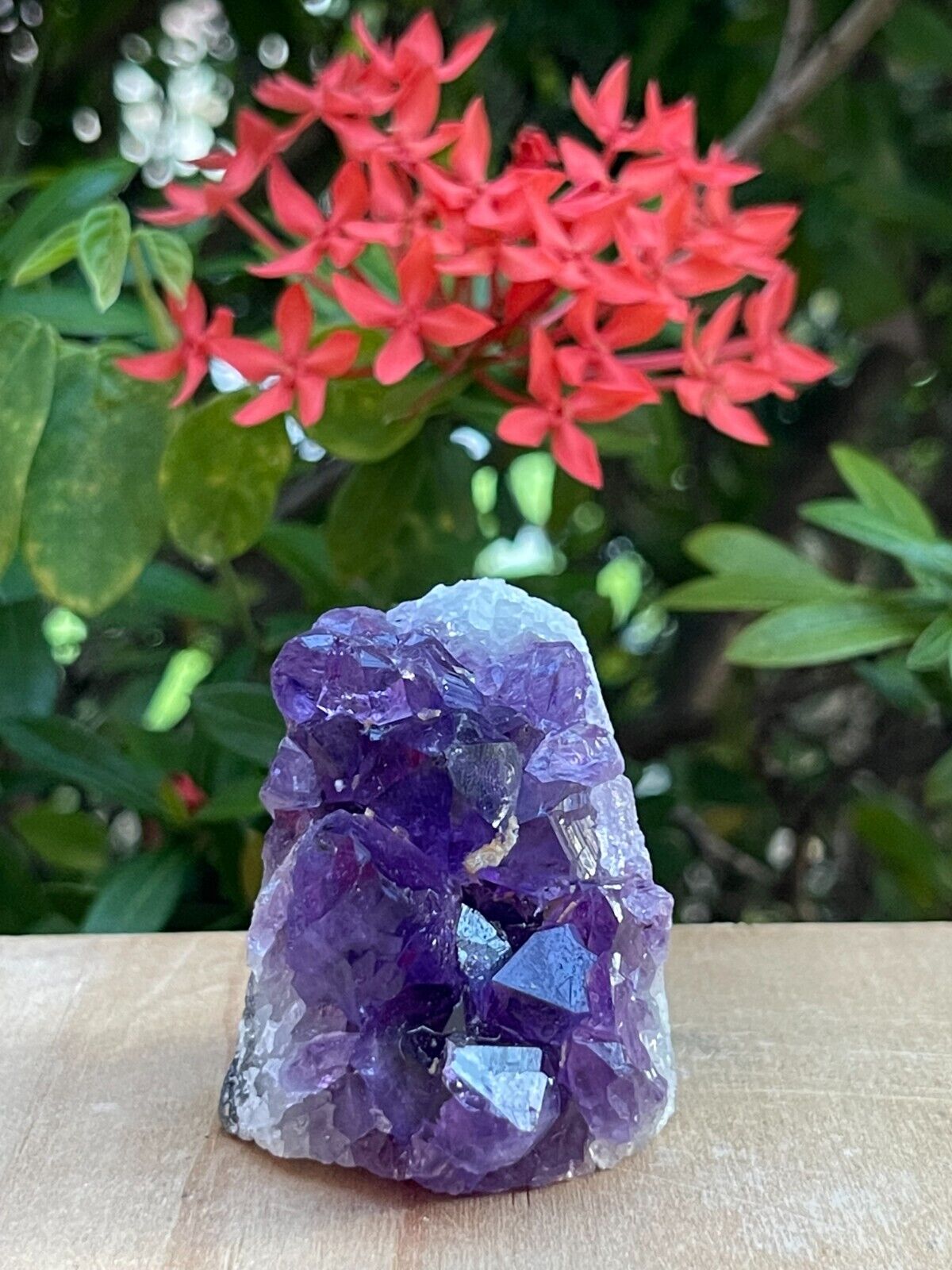 Small Uruguayan Deep Purple Amethyst Cluster, Amethyst Geode, Wholesale Bulk Lot