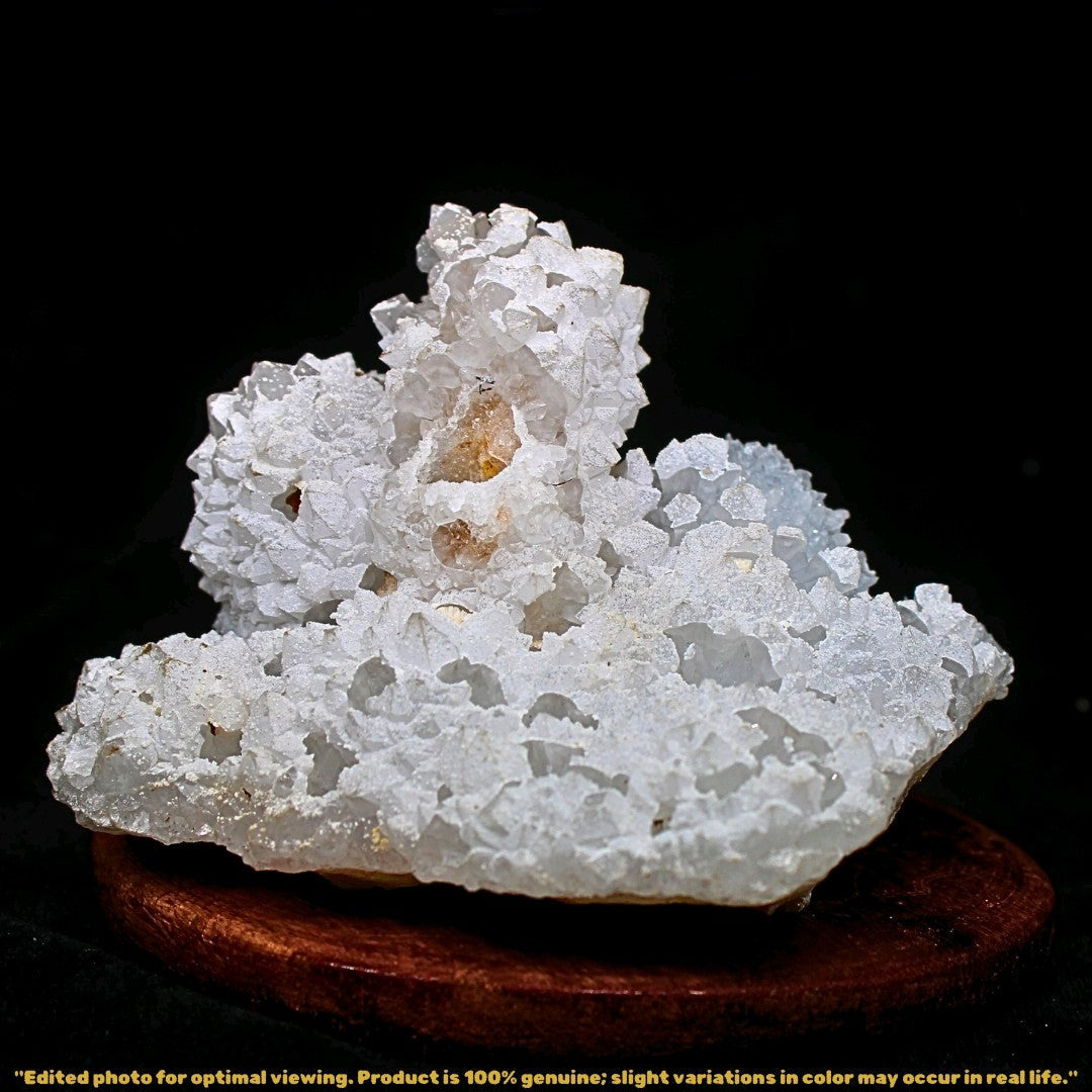 540g Rainbow Quartz Healing Cluster Raw Crystal Mineral India 12x8 cm