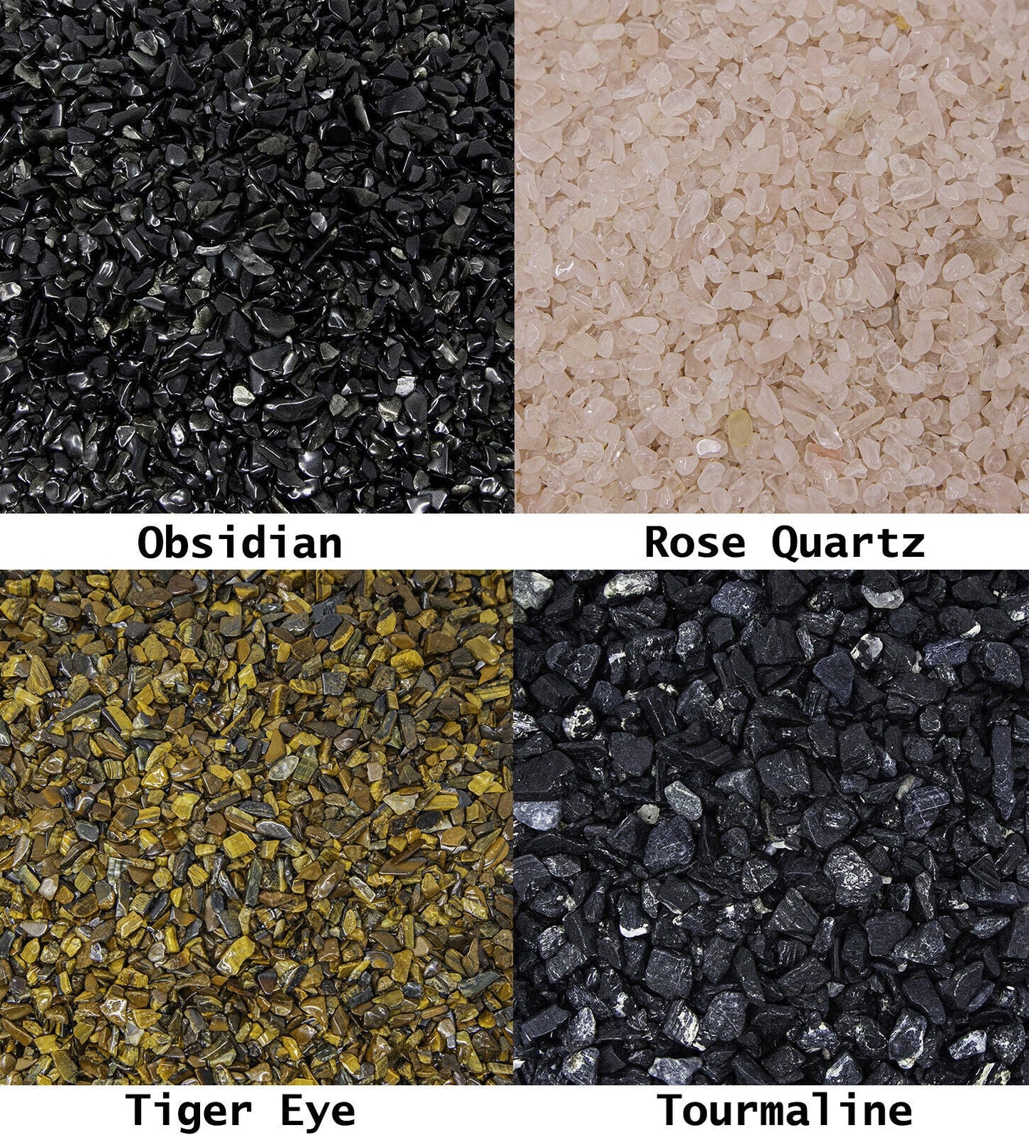 1/2 LB - 1 LB Tumbled Crystal Chips Bulk Gemstone Undrilled Beads Natural Stones