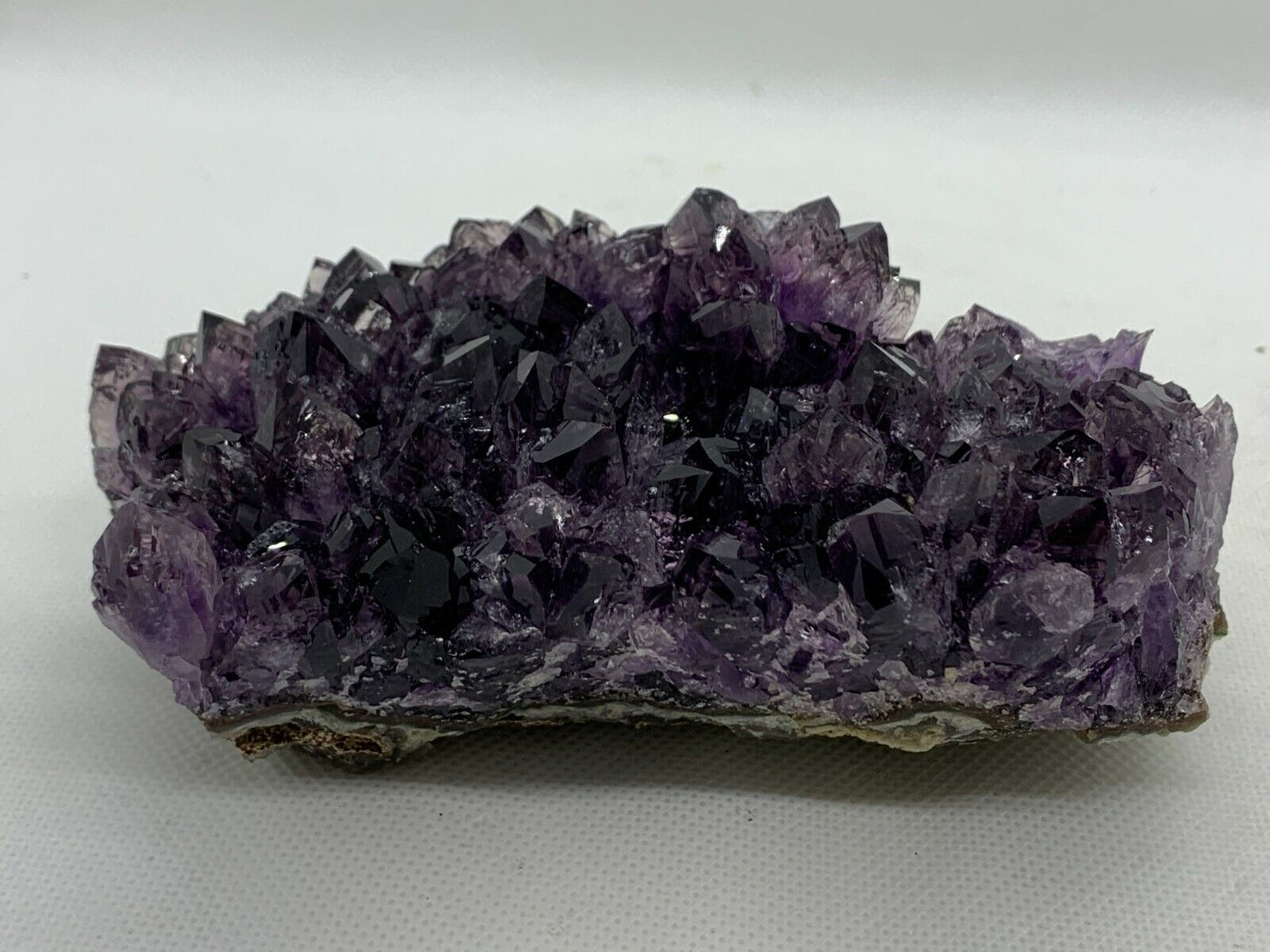Deep Purple Amethyst Cluster From Uruguayan, Amethyst Geode, Raw Amethyst