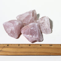 Rose Quartz - 2" - 3" Large Rough Rocks for Tumbling - Bulk Wholesale 1LB option