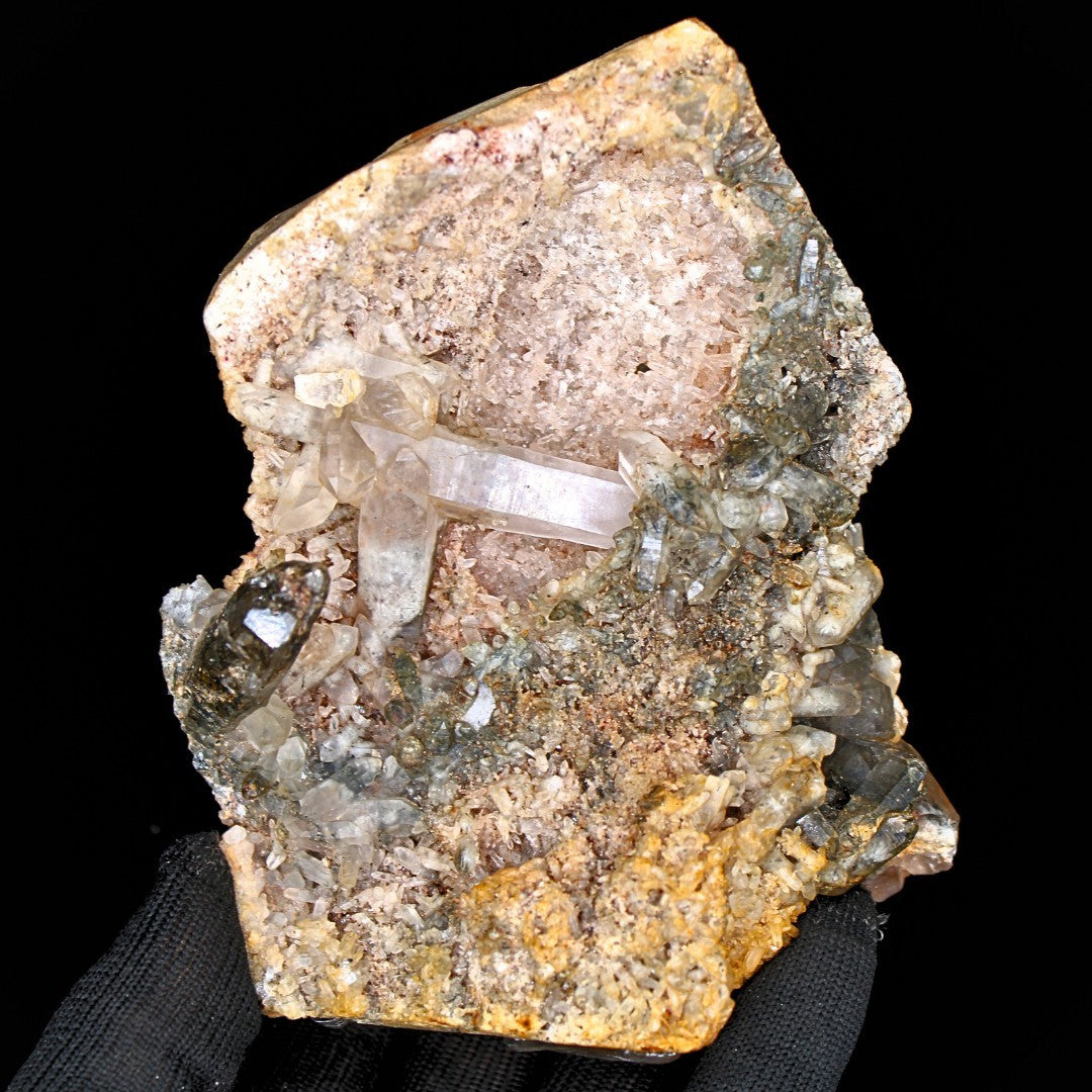 655g Himalayan Quartz Cluster Reiki Crystal for Energy Healing & Chakra Work