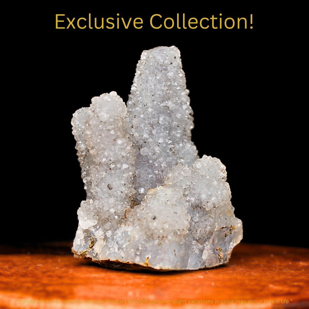 Rainbow Quartz Cluster 80g Rare Mineral Crystal Specimen from India