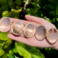 Natural Crystal Worry Stone: Choose Gemstone (Crystal Healing Pocket Stone)