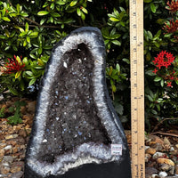 X-Large Light Purple/Gray Amethyst Cathedral, Raw Amethyst Geode, Pick a Weight