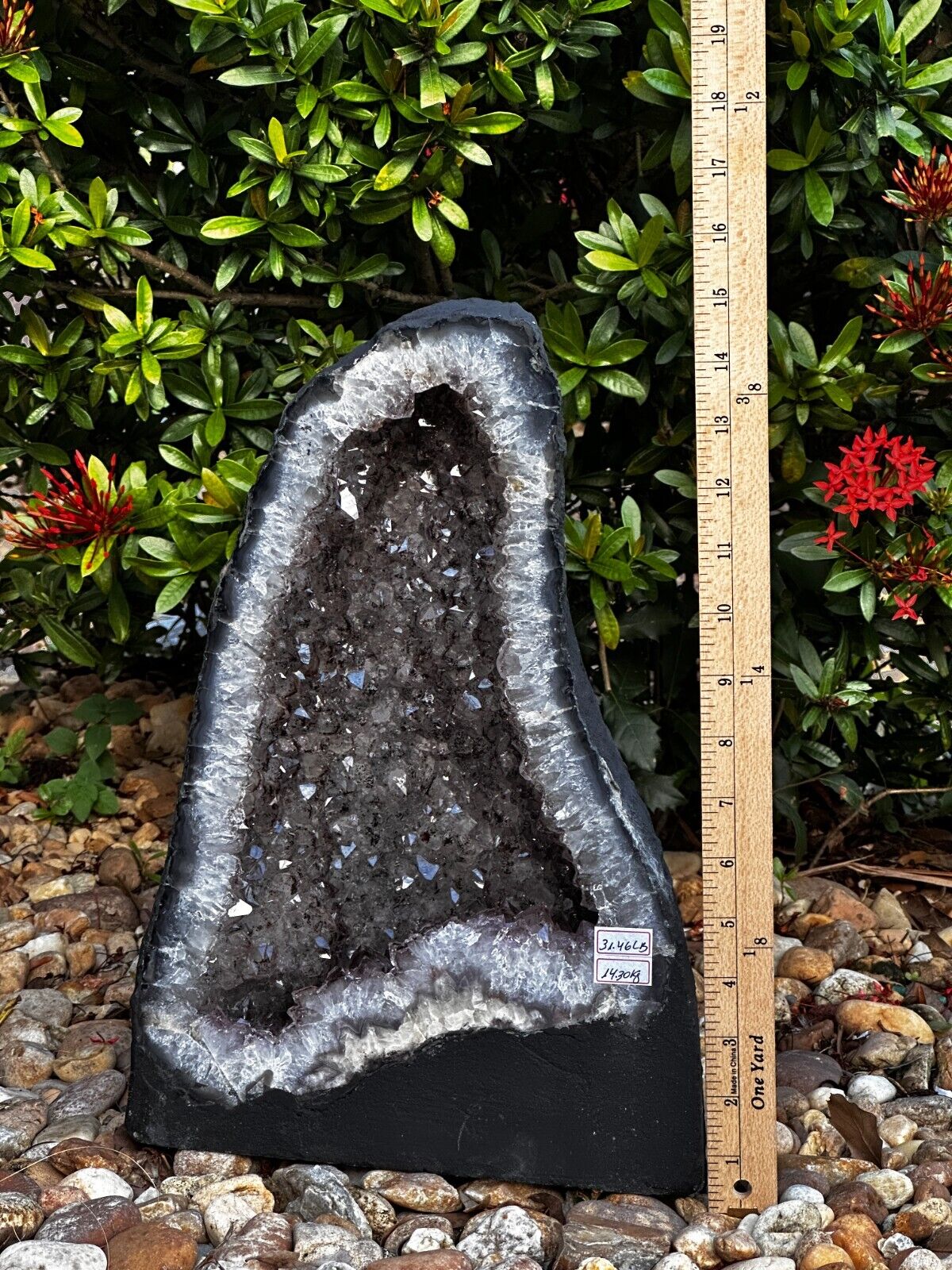 X-Large Light Purple/Gray Amethyst Cathedral, Raw Amethyst Geode, Pick a Weight