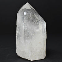 ✨ Natural Clear Quartz Point with Cut Base | Premium 'A' Grade | Zeenat Studio