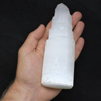 Selenite Crystal Towers 2.5, 4, 6 or 8" (Selenite Tower, Selenite Skyscraper)