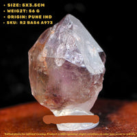 Rare Scepter Amethyst Crystal Cluster 56g 5x3.5cm Natural Mineral Specimen