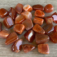 1/2 Lb Lot Tumbled Stones, 0.75-1.25" Crystal Healing Stones, Choose Stone Type