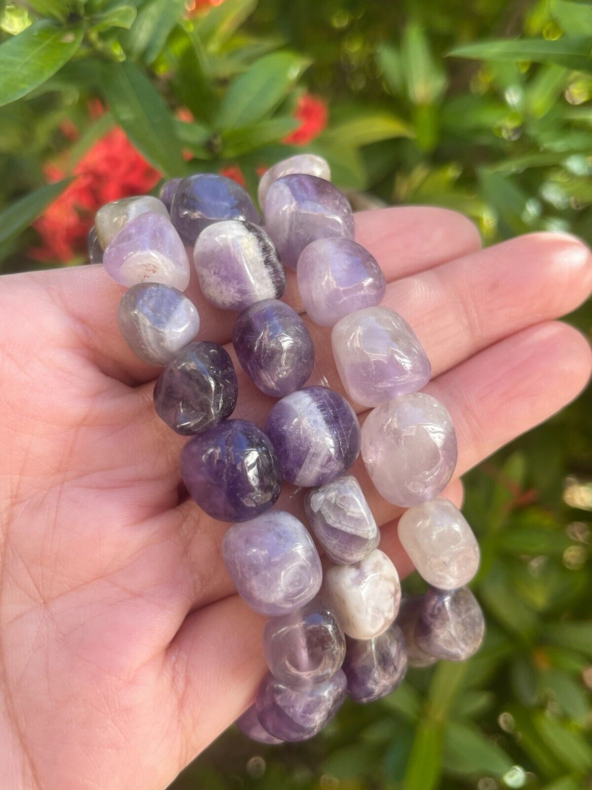 Wholesale Grade A++ Gemstone Nugget Bracelet, Choose from 18 Gemstone Types