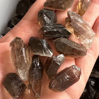 Natural Smoky Quartz Crystal Points, Small Smoky Quartz Point,Wholesale Bulk Lot