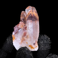 30g Phantom Quartz Crystal 4x2cm Natural Raw Healing Stone from India