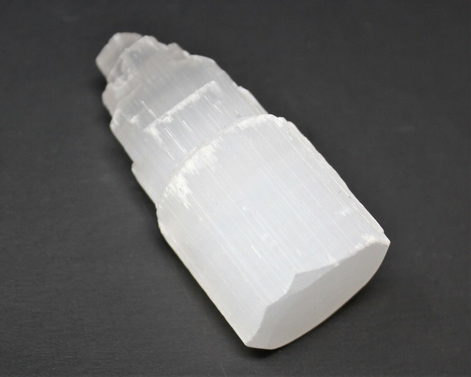 Full Home Protection Kit 4 Selenite Towers, 4 Extra Grade Black Tourmaline Logs