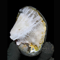 Amethyst Geode Quartz 216g Crystal Cluster for Meditation Reiki Healing Gift